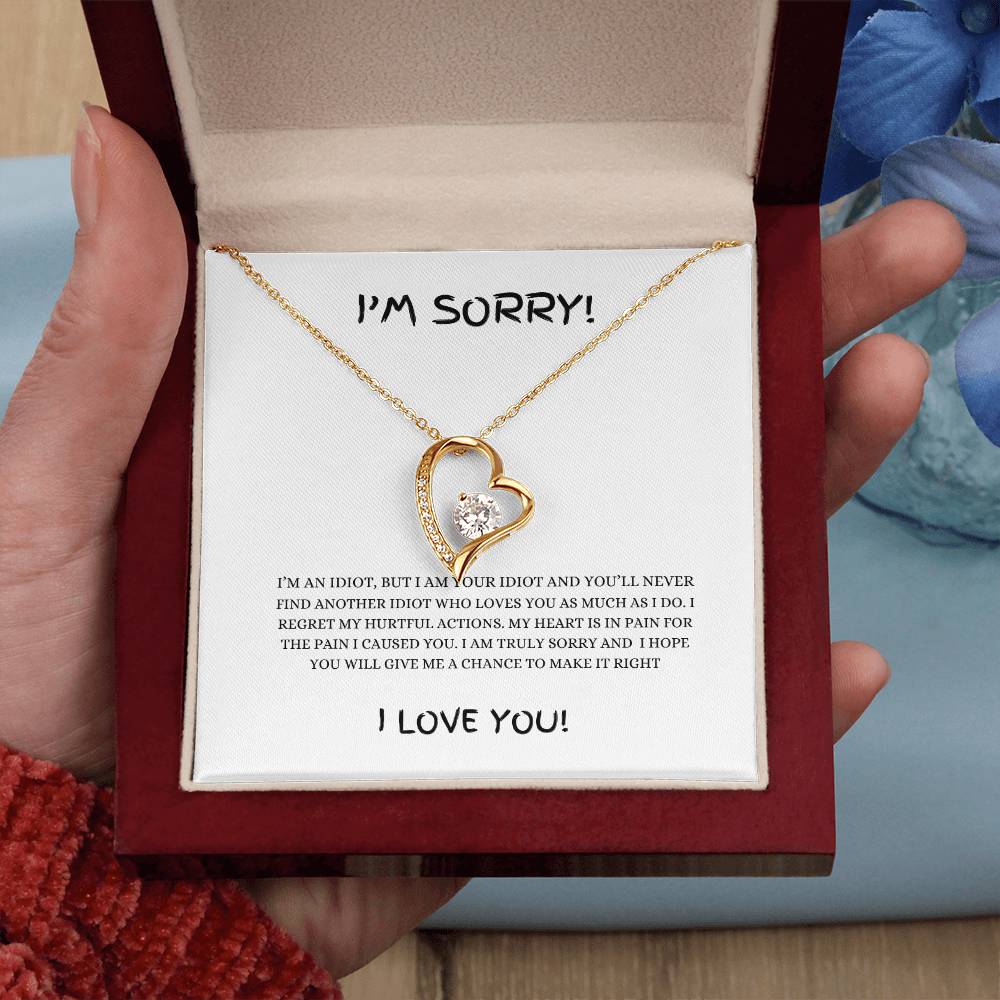 I'm Sorry Love Necklace