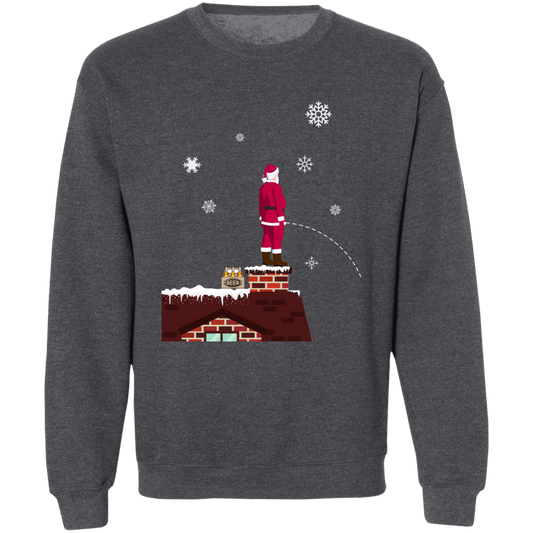 Santa Drunk Ugly Christmas Sweatshirt