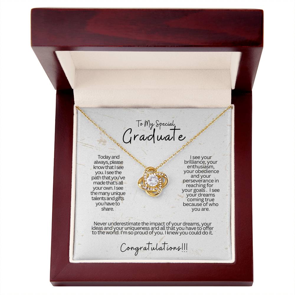 To My Special Graduate Necklace