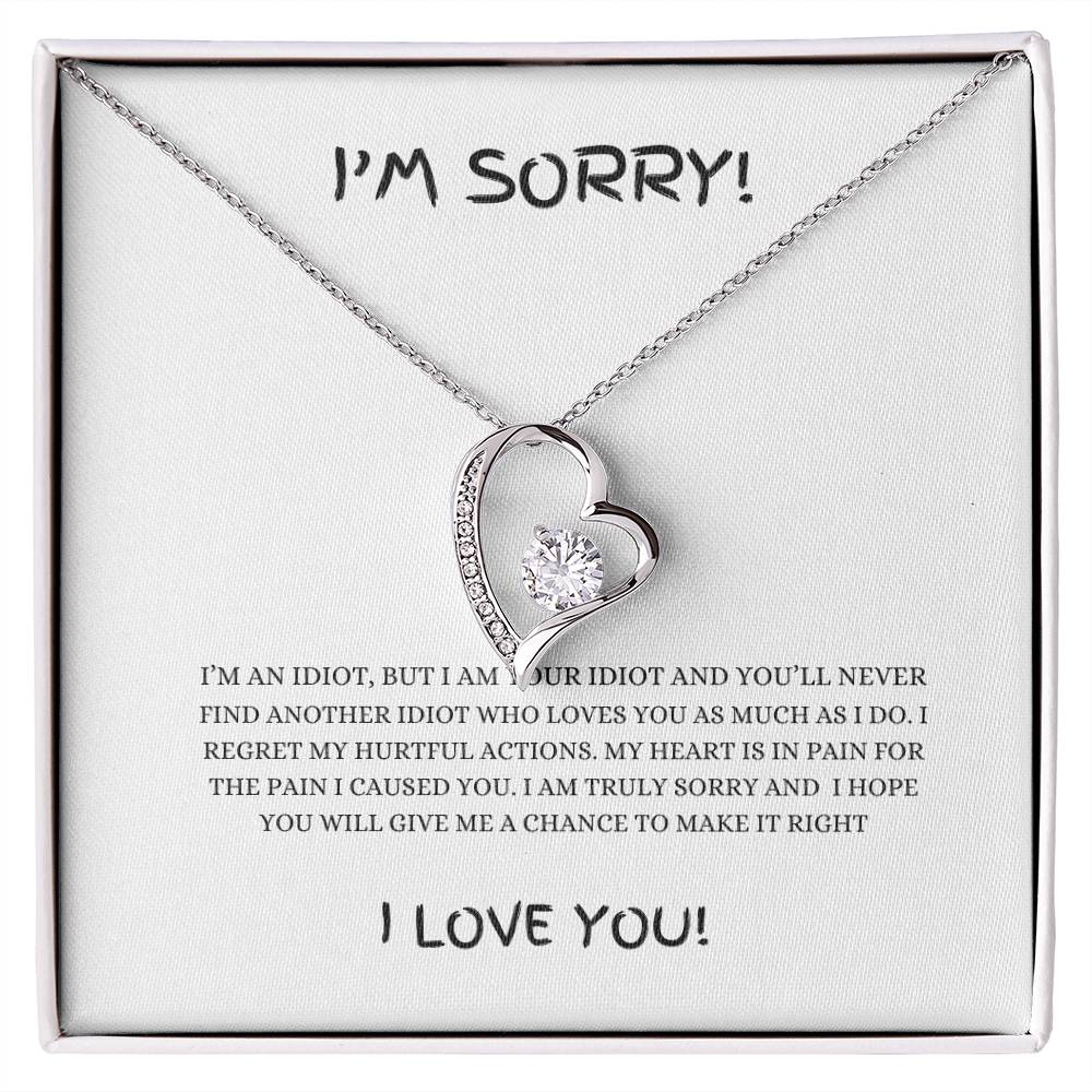 I'm Sorry Love Necklace