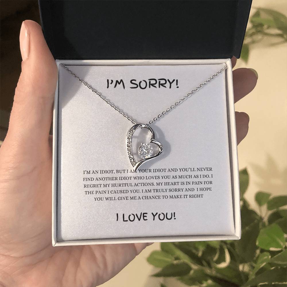 I'm Sorry Love Necklace