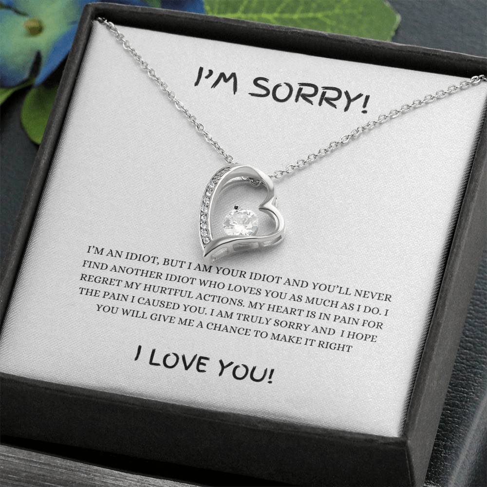 I'm Sorry Love Necklace