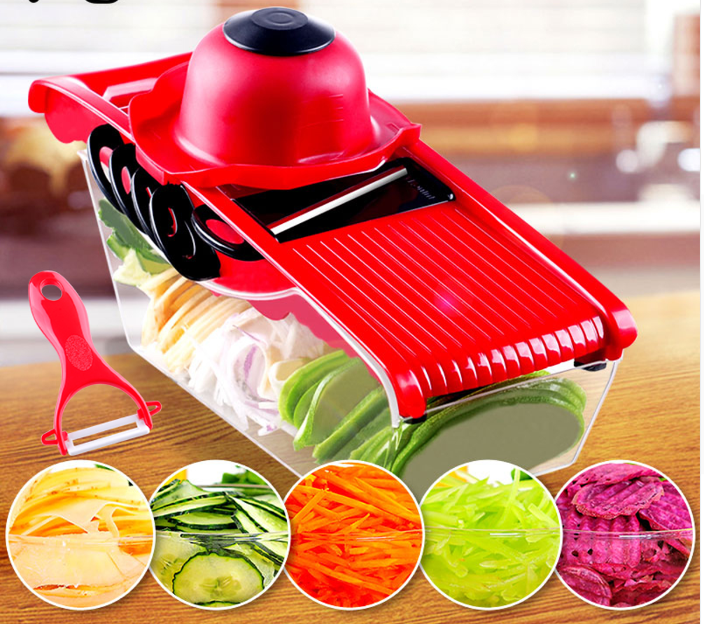 Multifunction Kitchen Slicer - 6 Blades