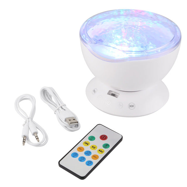 LED Night Light Projector Luminaria Novelty Lamp